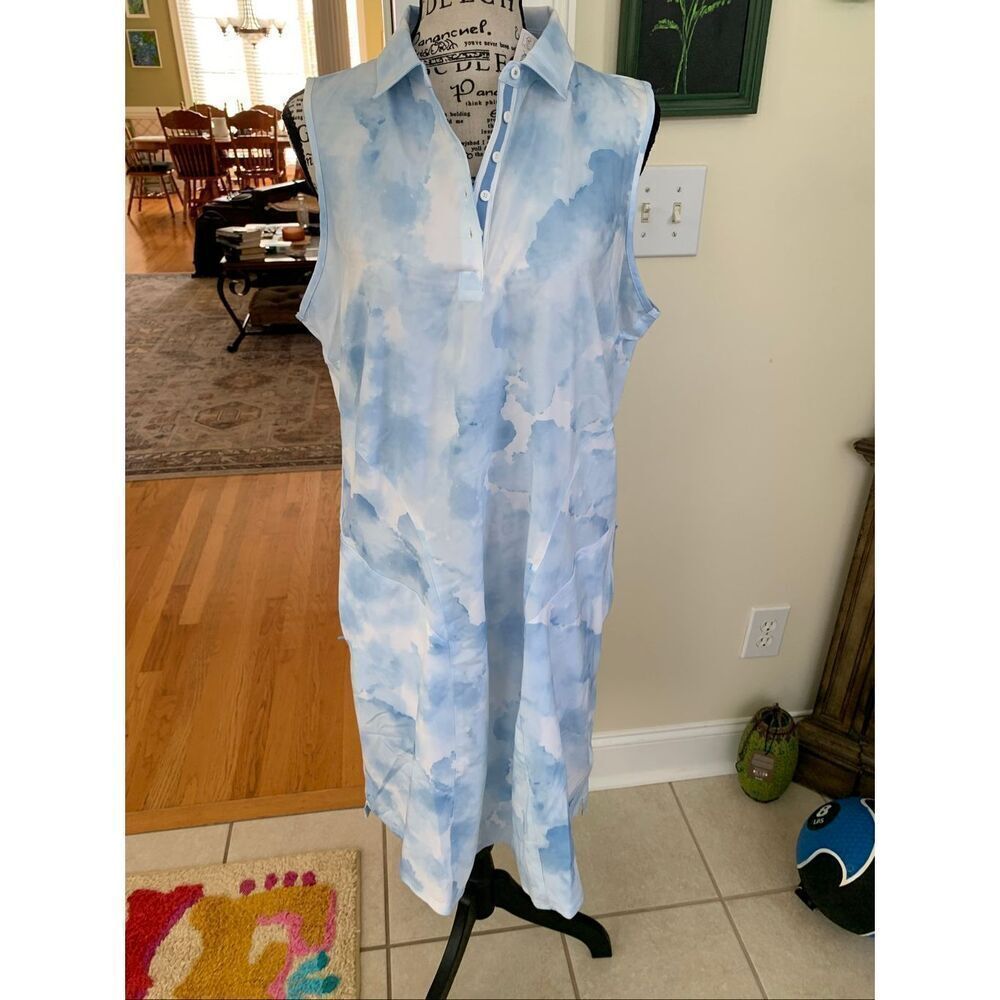 NWT PUMA Womens Cloudy Sleeveless Golf Dress
